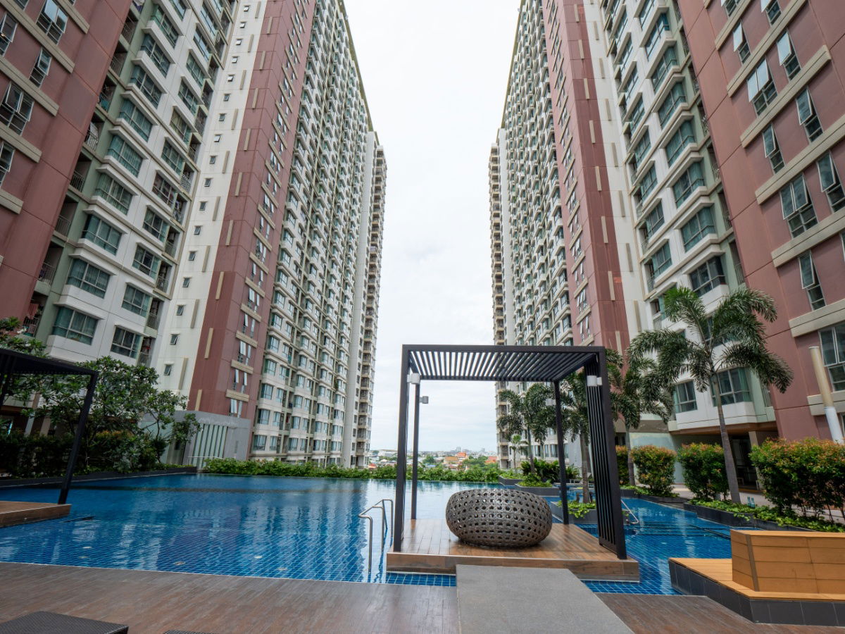 รูป ขาย คอนโดลุมพินี พาร์ค ริเวอร์ไซด์ พระราม 3 Lumpini Park Riverside-Rama 3 ห้องตกแต่งสวยมาก งานไม้แท้ แบบ 1 นอน ชั้น 14 ขนาด 32 ตรม. - รูปที่ 43/50
