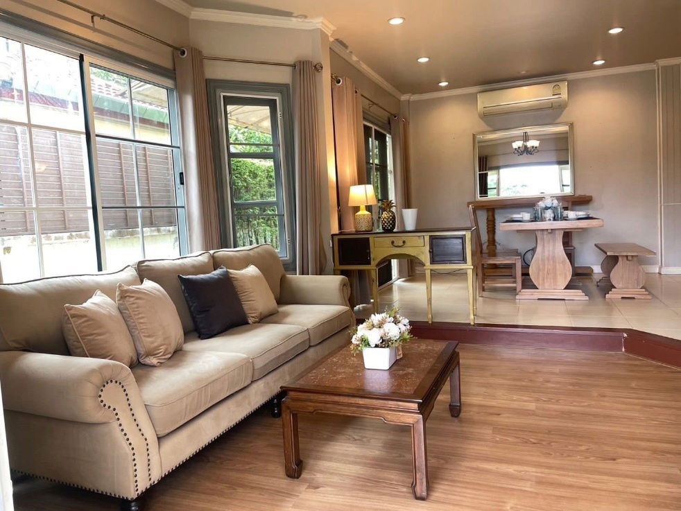 รูป 🏡 ให้เช่าบ้านเดี่ยว วิวภูเขาและทุ่งนา หน้าบ้านไม่ติดใคร ในโครงการคุณภาพ ความปลอดภัยสูง - รูปที่ 5/16