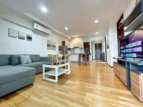 For Rent Condo Amanta Ratchada 83 sqm. 2 Bed Fully Furnished, closed MRT Cultural Center, 35,000/Month Ready to Move-in