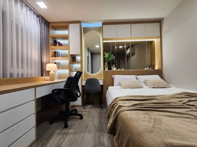 💎ขาย​ Kave​ Island​ แบบ​ 2 ห้องนอน​ (1​ bed​plus)​ พท.38 ตรม.ตึก​ C ชั้น​ 6 ห้องมุม​ วิวสระแนวยาว​ ฝั่งแคริบเบียน