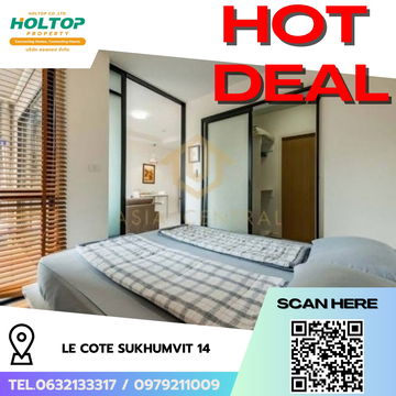#R6294 🎉 130968  Condo for rent  Le Cote Sukhumvit 14