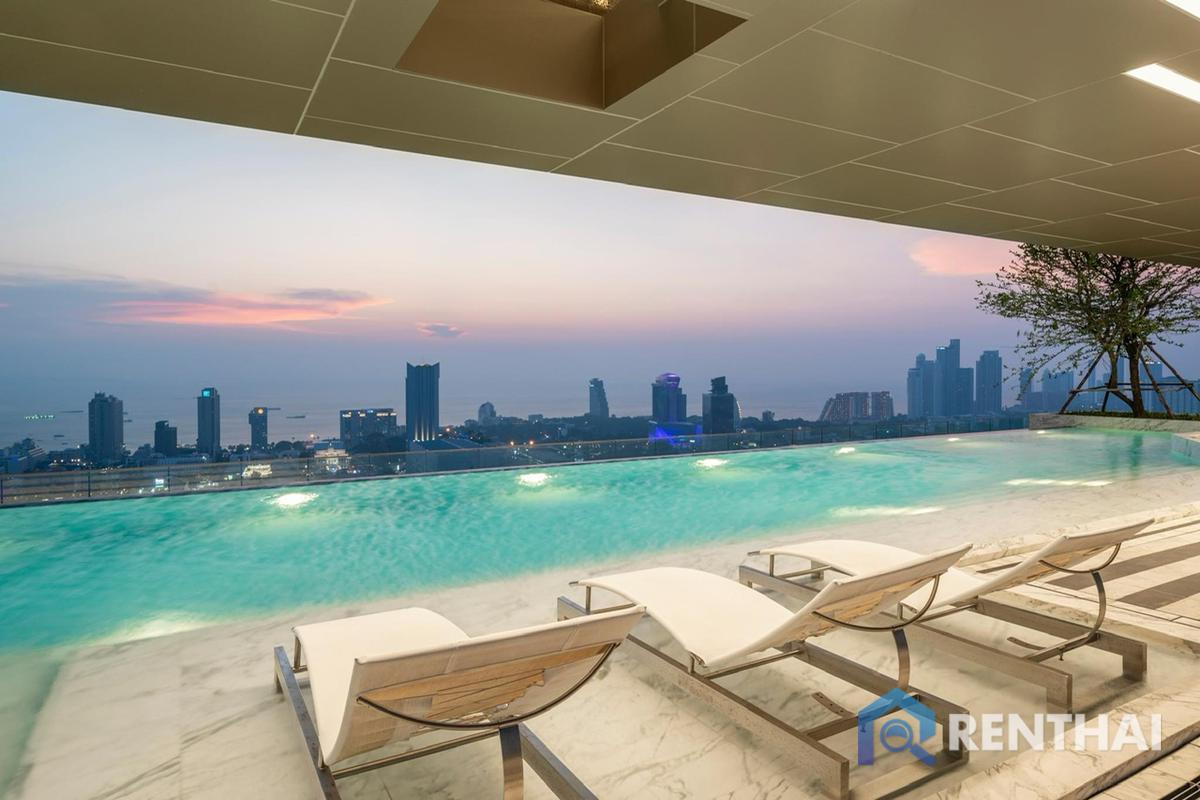 picture Sell Once Pattaya  Luxury condo in the heart of the city, foreign quota, high floor with sea view, only 3.6 Mb - 20/23