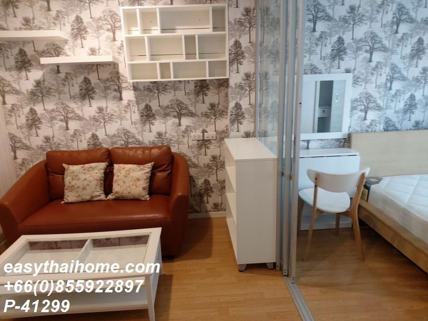 picture P-41299 Condo for rent Lumpini Place Srinakarin - Huamak Station fully furnished (Confirm again when visit).  - 4/13
