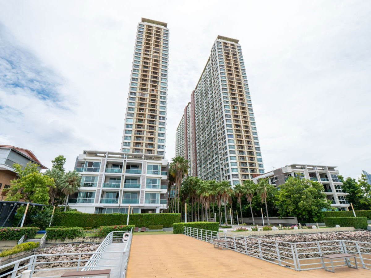 รูป ขาย คอนโดลุมพินี พาร์ค ริเวอร์ไซด์ พระราม 3 Lumpini Park Riverside-Rama 3 ห้องตกแต่งสวยมาก งานไม้แท้ แบบ 1 นอน ชั้น 14 ขนาด 32 ตรม. - รูปที่ 45/50