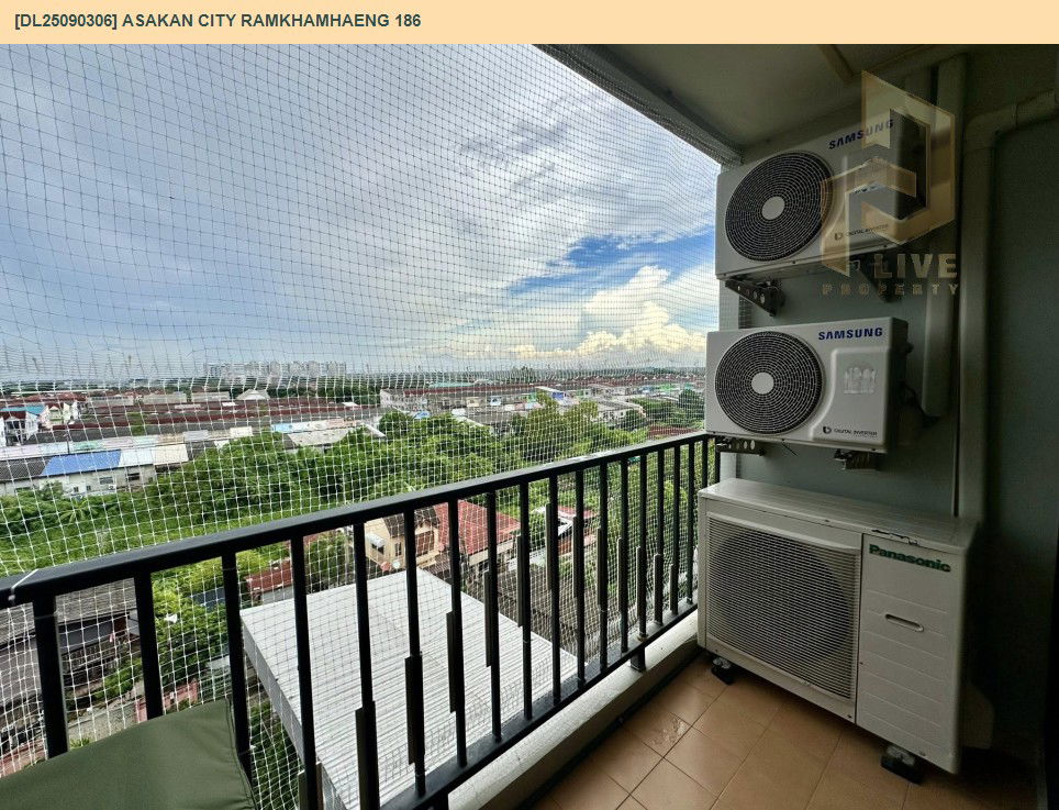 picture DL25090306 Condo for rent, Asakan City Ramkhamhaeng 186 near -, ready to move in, call urgently 0800343450 LineID @655ebbvc - 13/15
