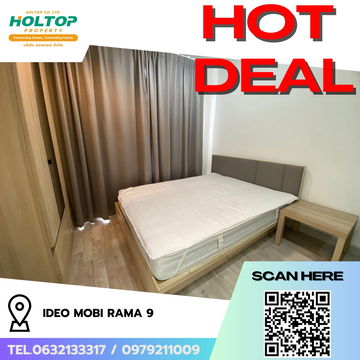 #R6305 🎉 130968 Condo for rent  Ideo Mobi Rama 9