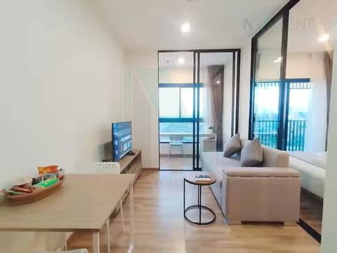 For Rent Condo NICHE MONO CHAROEN NAKORN Building 1, Floor 31,1 bed room, Room size 35.00 sqm