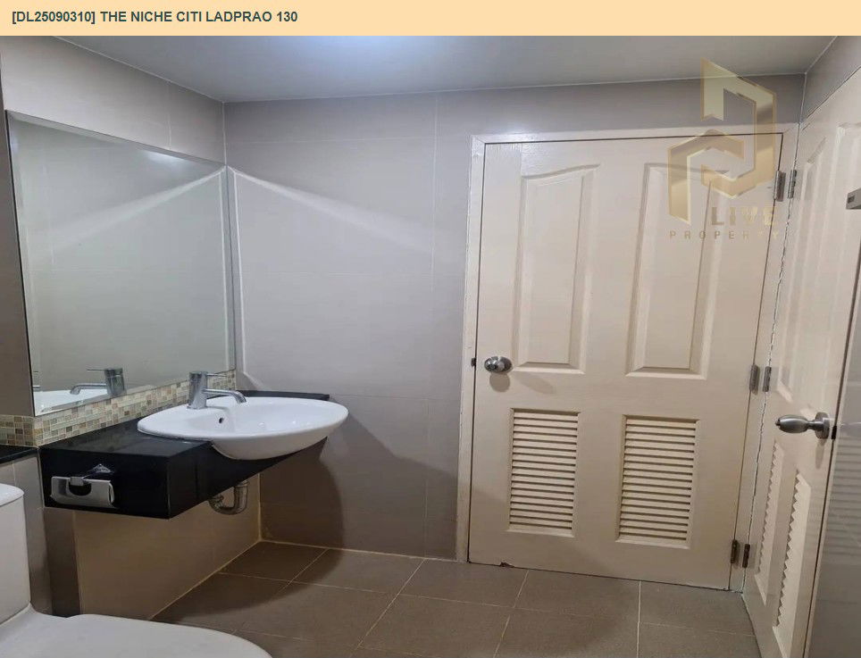 รูป DL25090310 ให้เช่าคอนโด เดอะ นิช ซิตี้ ลาดพร้าว 130 (The Niche Citi Ladprao 130) ใกล้ - พร้อมเข้าอยู่ โทรด่วน 0638692663 LineID @897iyzll - รูปที่ 9/11