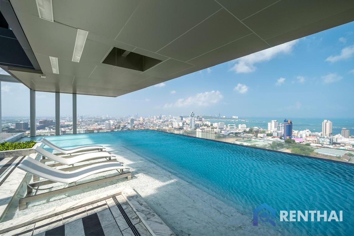 picture Sell Once Pattaya  Luxury condo in the heart of the city, foreign quota, high floor with sea view, only 3.6 Mb - 3/23
