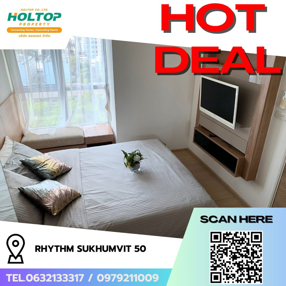 picture #R6310 🎉 130968 Condo for rent Rhythm Sukhumvit 50 - 1/8