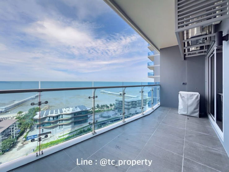 picture Condo for rent:The Symphony Bangsaen, Bangsaen Beach, new room, sea view - 10/18