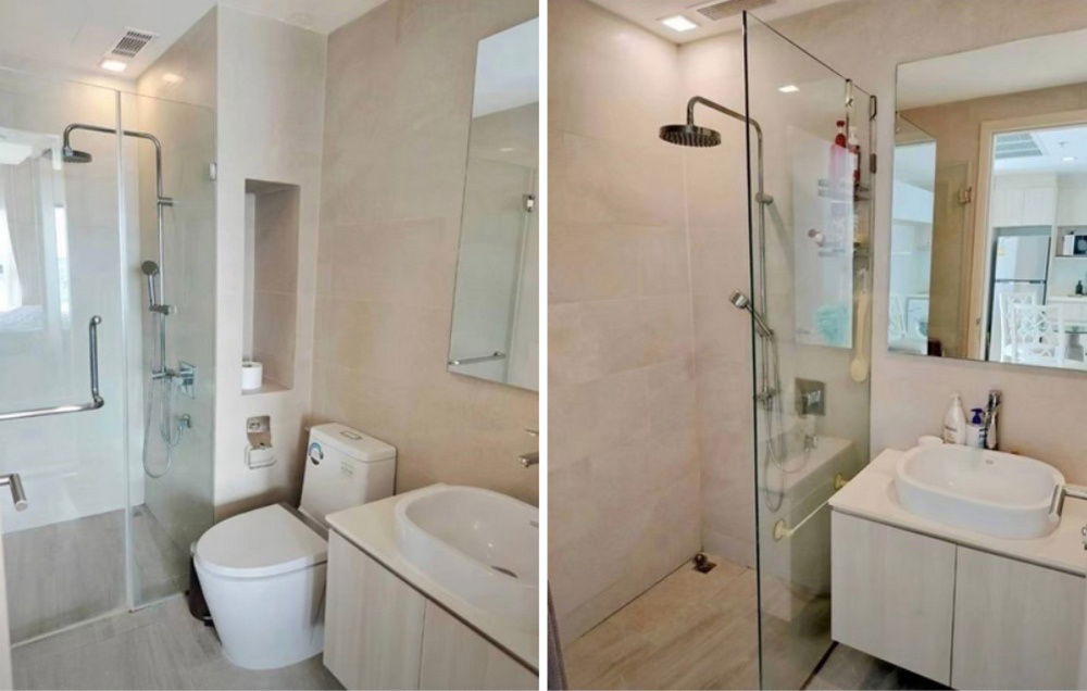 รูป Call : 098-632-2894 Infinity One Condo ติดเซ็นทรัล ชลบุรี ขนาด 55 ตารางเมตร 2 ห้องนอน 2 ห้องน้ำ ชั้น21 วิวเมือง มองเห็นทะเล ตกแต่งครบ - รูปที่ 7/14