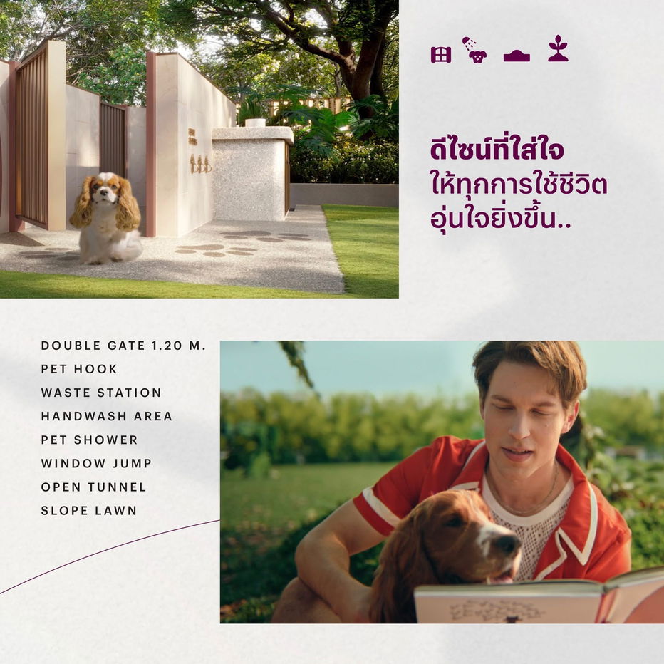 picture  𝐖𝐈𝐃𝐄𝐍 𝐛𝐲 𝐒𝐚𝐧𝐬𝐢𝐫𝐢 🤍🐶Sansiri's first time on Rama 3, a pet-friendly condo🤍🐱 📞061-6161426/065-4496399💚LINE: @wsrcondo  - 4/4