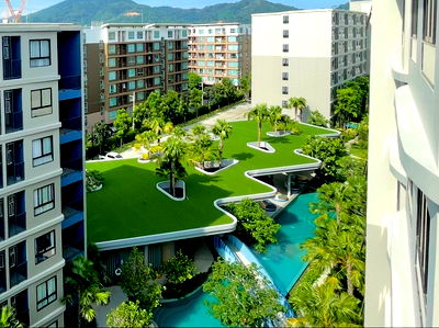 Condos for rent Phuket : Dcondo Reef for rent. 1Bed 28sq.m 16,000. Near Kis, Psu, Central Phuket.