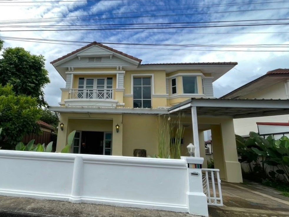 รูป 🏡 ให้เช่าบ้านเดี่ยว วิวภูเขาและทุ่งนา หน้าบ้านไม่ติดใคร ในโครงการคุณภาพ ความปลอดภัยสูง - รูปที่ 1/16