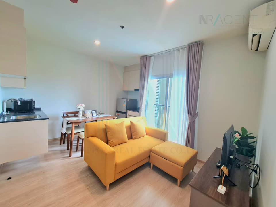 รูป 🚩 ให้เช่าคอนโด โนเบิล รีวอลฟ์ รัชดา 2 อาคาร 1 ชั้น 10 2 ห้องนอน ขนาด 52.00 ตรม ใกล้ AIA Capital Center - รูปที่ 3/8