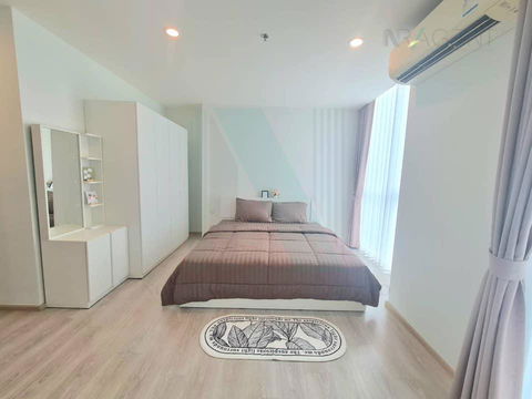 📌 For Rent Condo NOBLE REVOLVE RATCHADA 2 Building 1, Floor 10,2 bed room, Room size 52.00 sqm