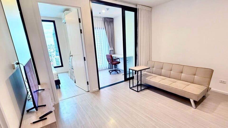 picture 🟪🟦🟩🟨🟧 For rent, Denim Chatuchak 📍BTS Mo Chit (1 office, 1 bedroom)🛎️🛎️ | 𝗟𝗶𝗻𝗲@: @𝗮𝘀𝘀𝗲𝘁𝘀𝗽𝗿𝗼 - 2/12