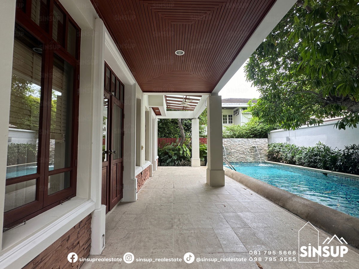 รูป 🏡 ให้เช่า บ้านเดี่ยวหรู สไตล์บาหลี – เอกมัย 10 - รูปที่ 34/44