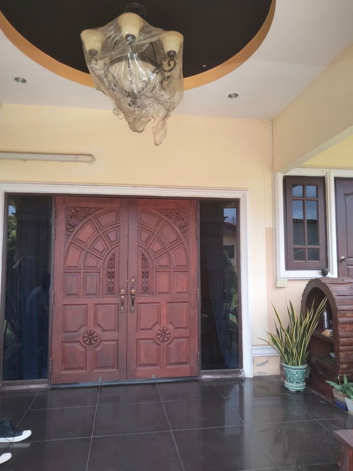 picture House for sale near Doi Saket hospital. Self-built house with strong structure - 8/17