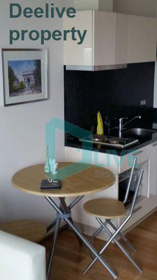 picture DL005550 Condo for rent, Fuse Sathorn - Taksin near BTS Wongwian Yai, ready to move in, call urgently 0656133286 LineID @897iyzll - 1/8