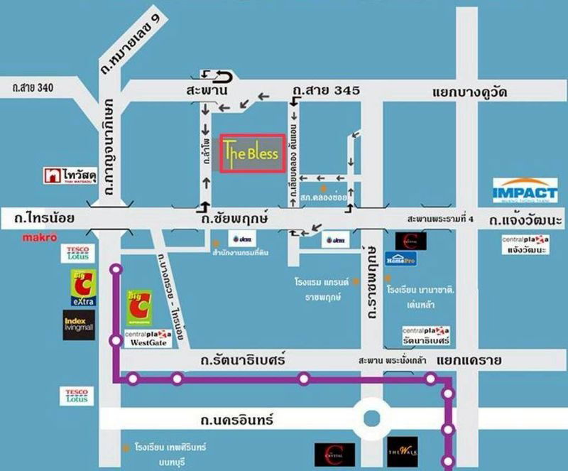 picture S549 [For Sale] The Bless Village, Chaengwattana-Chaiyaphruek 💰 Price only 2.99 million baht (free transfer) - 15/16