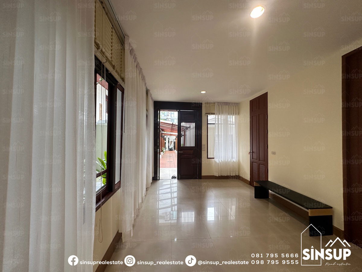 รูป 🏡 ให้เช่า บ้านเดี่ยวหรู สไตล์บาหลี – เอกมัย 10 - รูปที่ 40/44