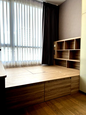 คอนโดให้เช่า : Park Origin Phayathai【𝐑𝐄𝐍𝐓】🔥โทนอบอุ่นเรียบหรู เติมเต็มด้วยบิ้วอินใช้งานจริง🔥  ติดต่อไลน์ไอดี: @hacondo