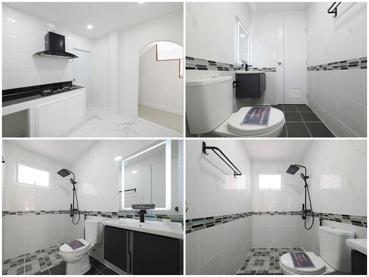 รูป ขายราคาพิเศษ บ้านเดี่ยว 2 ชั้น 60.8 ตร.ว. 4นอน 3น้ำ ม.ริชชี่วิลล์ บ้านหลังใหญ่ ต้นโครงการ ฟังชั่นดีเยี่ยม พร้อมเฟอร์ พื้นที่กว้างมาก [กาญจนาภิเษก-345] - รูปที่ 9/17