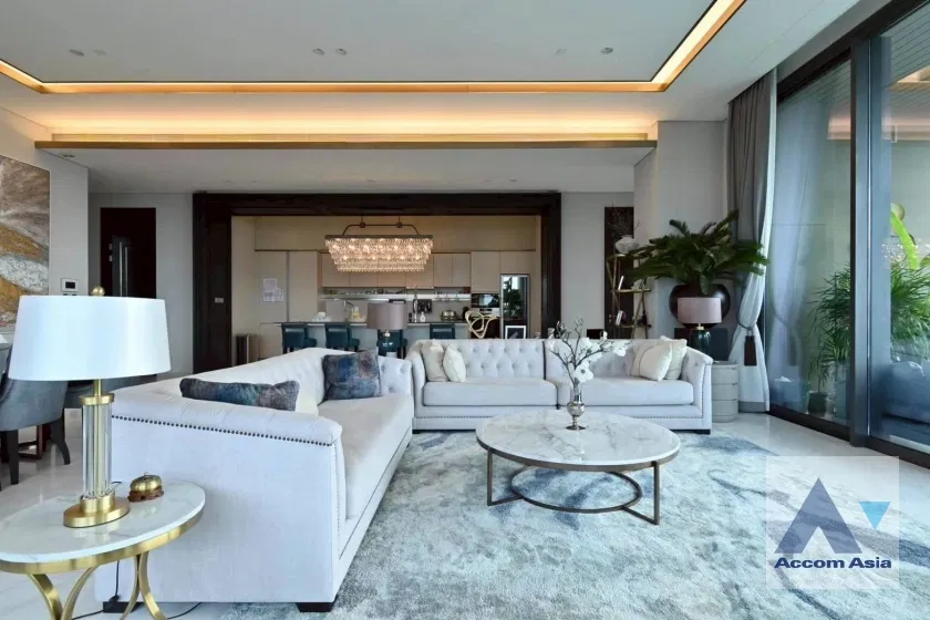 รูป 🔼🔽 AccomA 📩 Penthouse,Big Balcony 3 BR Condominium @The Residences at Sindhorn Kempinski Hotel Bangkok (AA44600) - รูปที่ 2/19