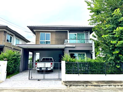 บ้านเดี่ยว นครปฐม : ขายบ้านเดี่ยว 2 ชั้น หมู่บ้าน ชัยพฤกษ์ พุทธมณฑล สาย 5 56 ตารางวา