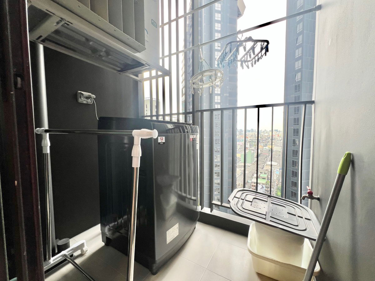 รูป ❗️ห้องไม่ร้าว❗️ ⬆️Life Asoke Rama9 ✅1 ห้องนอน พร้อมอยู่ 📱ติดต่อโทร/ไลน์ 099-289-1569 - รูปที่ 9/12