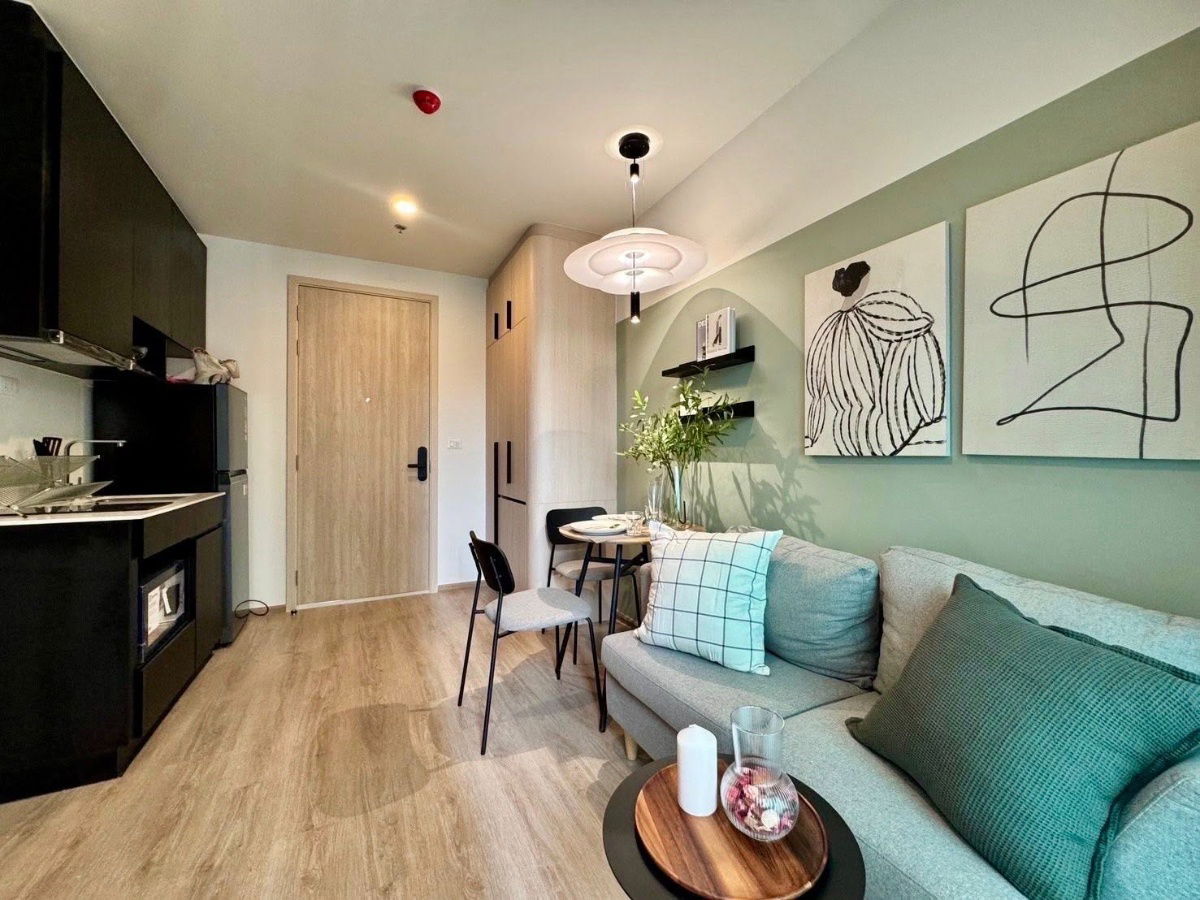 picture For Rent: Condo Nue District R9 Rama9 near MRT Rama9 *Nice Room* at Line: @homefinder - 7/8
