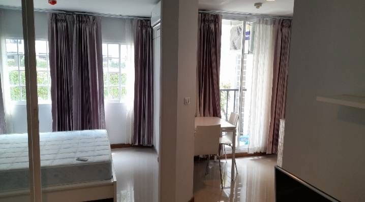 picture For rent: Tulip Light Condo, Building 2, Krathum Baen, Phetkasem. 1 bedroom, 29 sq m, 1st floor, near the pool and fitness center. - 2/6