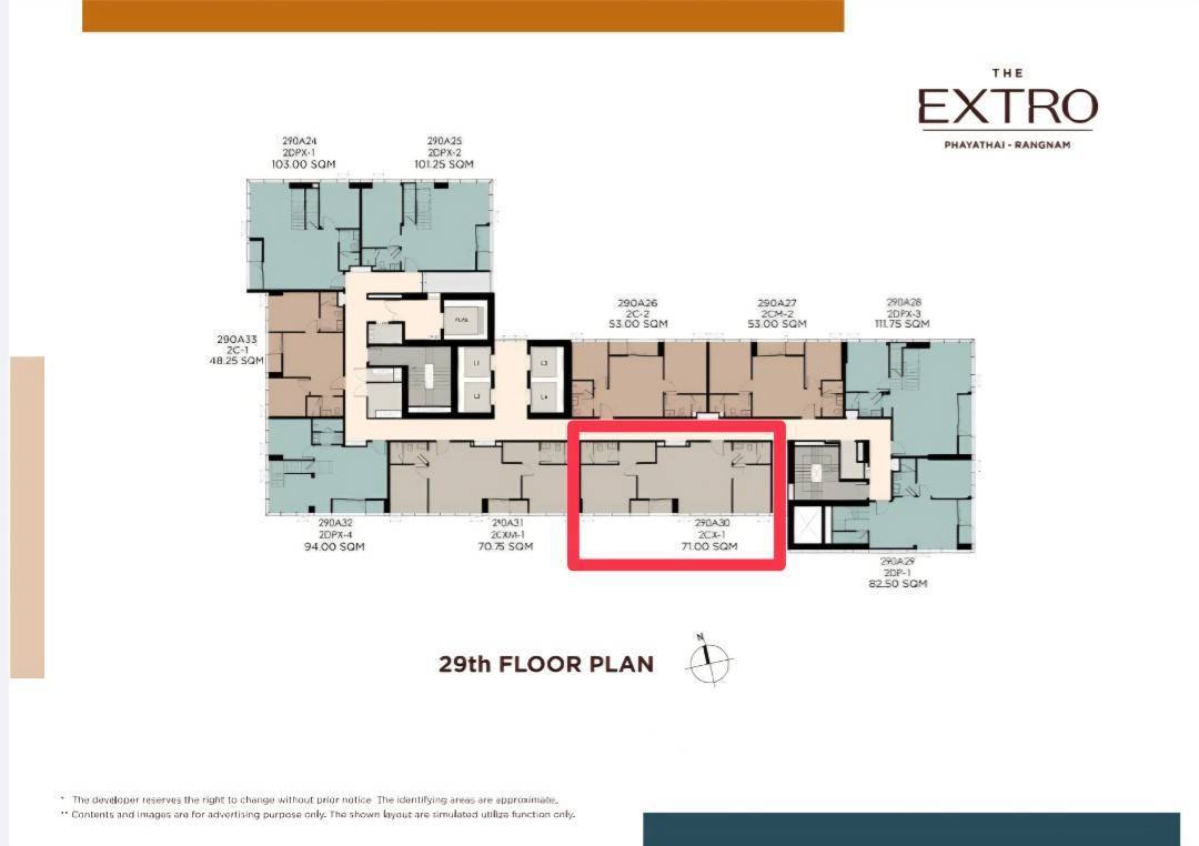 picture 2-BR Condo at The Extro Phayathai–Rangnam near BTS Victory Monument (ID 2306670) - 6/7