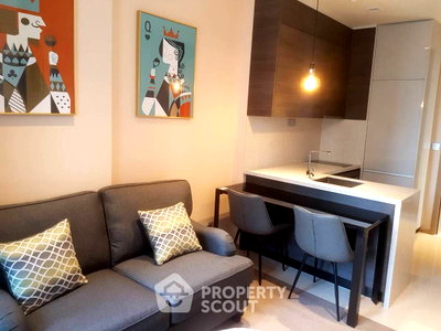 คอนโดให้เช่า : ชั้น 18 ห้อง 1 ห้องนอน The Esse Asoke ใกล้ MRT สุขุมวิท (ID 2284205)