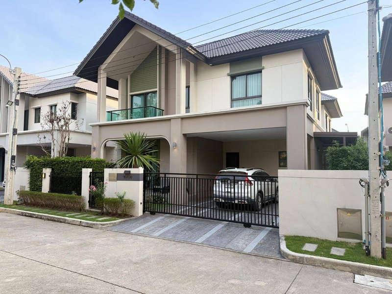 บ้านเดี่ยวให้เช่า : ให้เช่าบ้านเดี่ยวบางกอกบลูเลอร์วาด ศรีนครินทร์-บางนา
