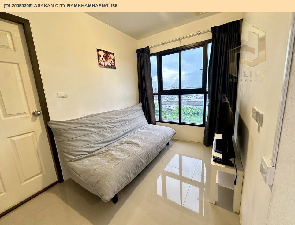picture DL25090306 Condo for rent, Asakan City Ramkhamhaeng 186 near -, ready to move in, call urgently 0800343450 LineID @655ebbvc - 2/15