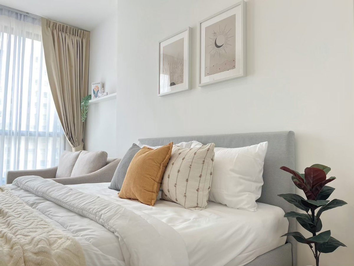picture 🟢Condo For Rent 🟢The Rich Rama 9 - Srinakarin Zone Airport Link Huamark Full Furniture 1 bedroom 1 bathroom HOT!! - 2/9