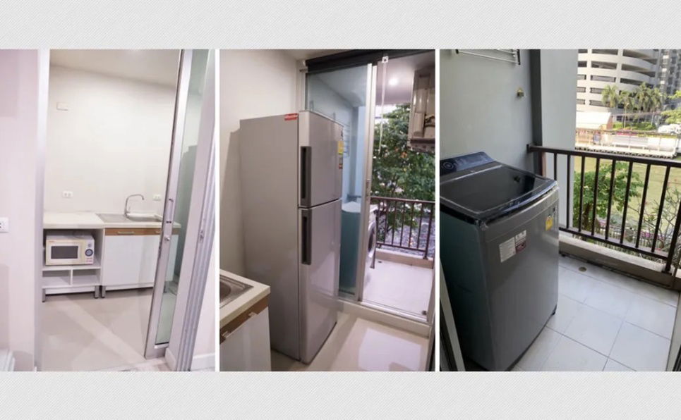 picture WS3491 [Rent] The Cube Ramkhamhaeng – Lamsalee 💰 Rental price: 8,500 baht/month 📍 BTS Ramkhamhaeng - 6/10