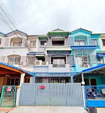 BaanKlangMuang Rama9 ARL HuaMak 700m. Townhouse for rent 3Storeys SuanLuang HuaMak Airport 700m. 3-s