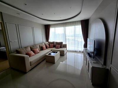 คอนโดให้เช่า : ให้เช่าคอนโด Supalai Riva Grande ห้องใหม่ พร้อมอยู่ วิวแม่น้ำ ทิศเหนือ