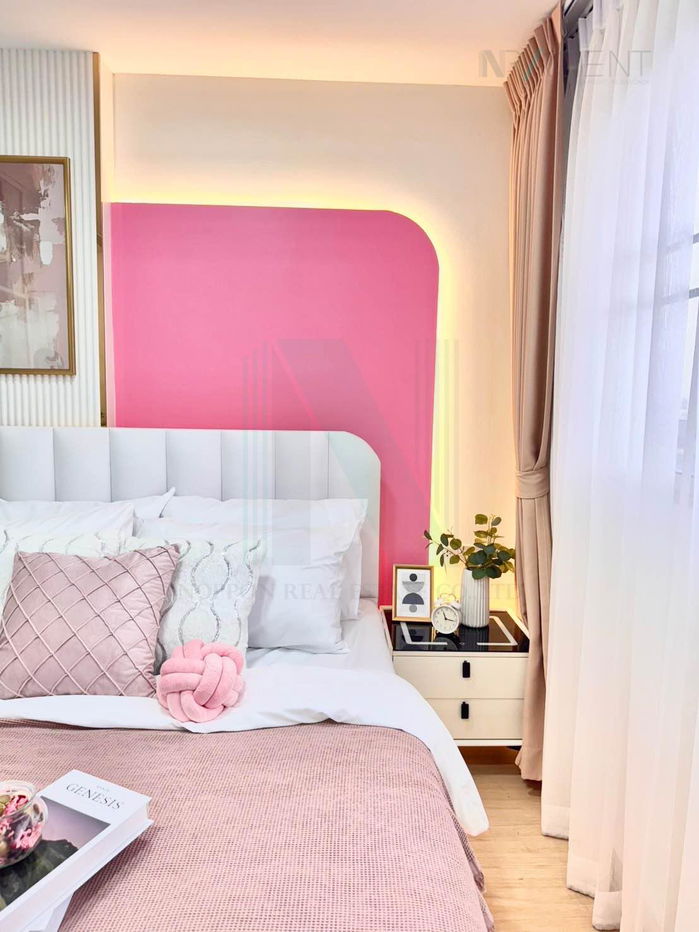 picture 📌 For Rent Condo LUMPINI CENTER NAWAMIN Building B, Floor 4,1 bed room, Room size 27 sqm - 1/8