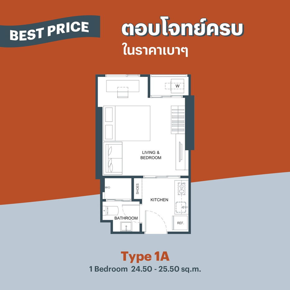 รูป ❤️‍🔥ราคาดี แถววิวเมือง+แม่น้ำเจ้าพระยาฟินๆ🤩🚨 โฟล บาย แสนสิริ✨ เริ่ม 3.29 ล้าน📞061-6161426/065-4496399 🟢LINE: @wsrcondo  - รูปที่ 4/6