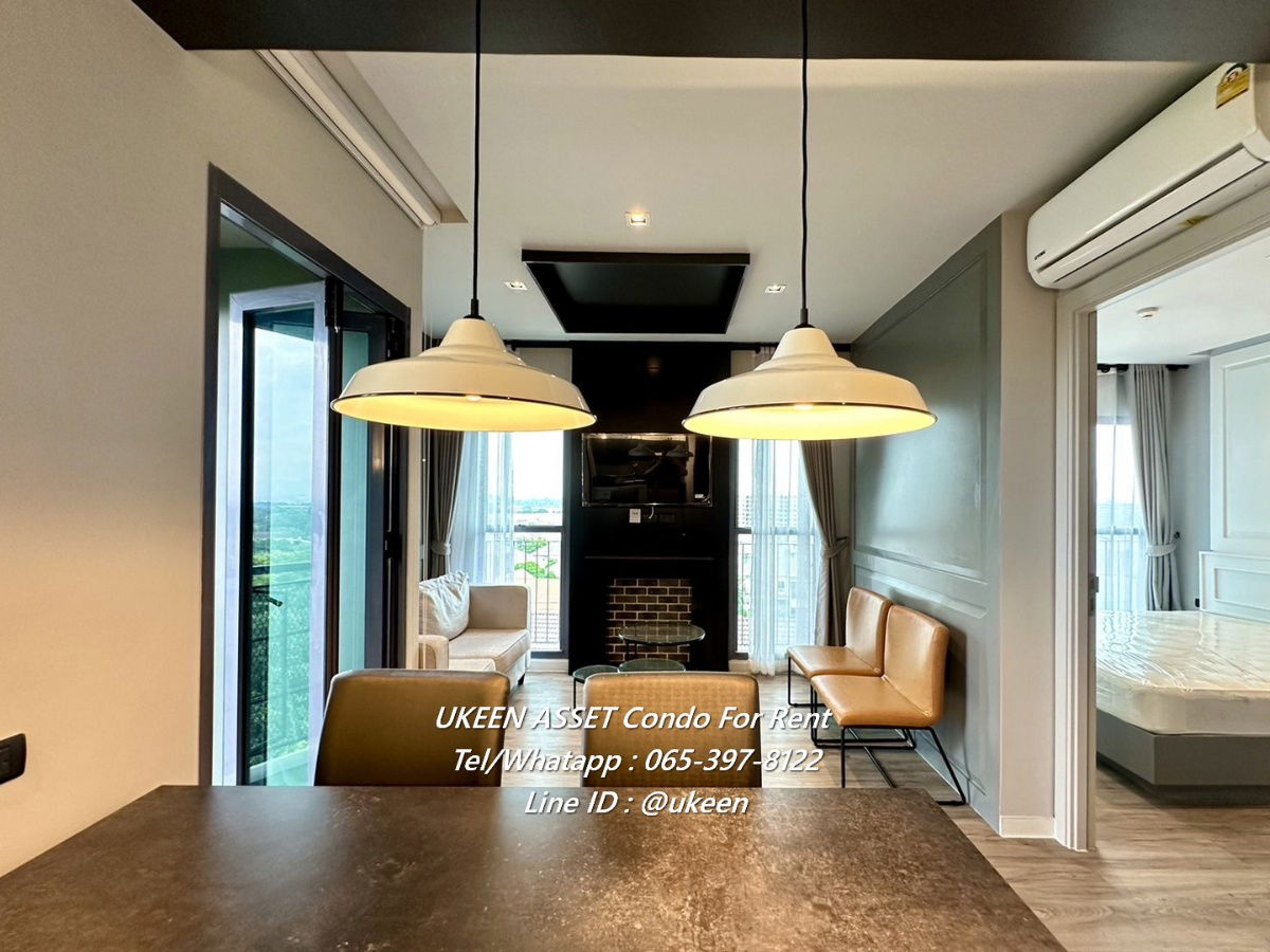 รูป UK01-018 ให้เช่า Chamonix Condo ศรีราชา ขนาด: 35 ตร.ม.  💥 ราคาเช่า: 10,000 บาท/เดือน   - รูปที่ 6/19