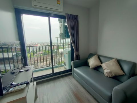 [[ให้เช่า]] คอนโด ใกล้แอร์พอร์ตลิงค์หัวหมาก  condo Rich Park@Triple Station 📌📌