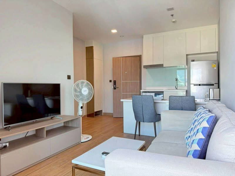 picture ✅Astra Sky River for rent, 14th floor, size 32 sq m, 24,000 baht ☎️064-792-4426 (Ben) - 9/17