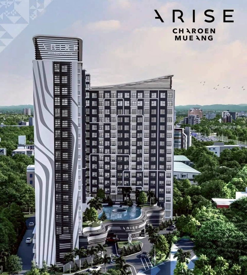 รูป ให้เช่า คอนโดใหม่ ห้องใหม่   🍀Arise Charoen Mueang🍀  วิวดอย - รูปที่ 11/11