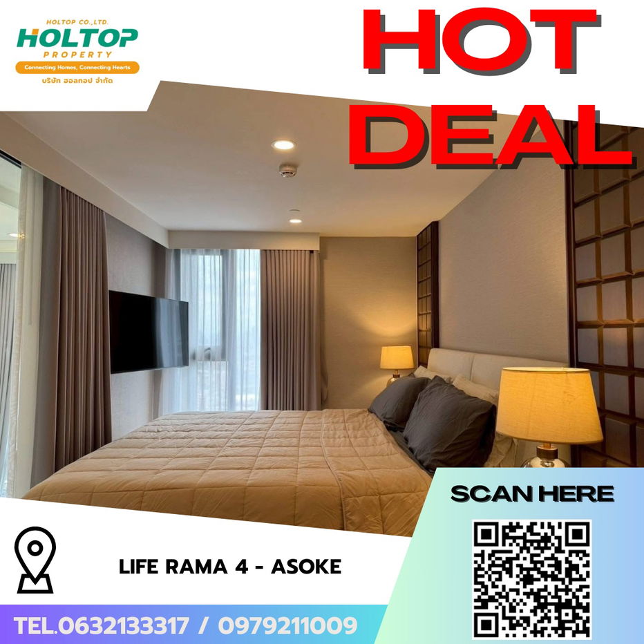 picture #R6342 🎉 140968 Condo for rent  Life Rama 4 - Asoke  - 1/18