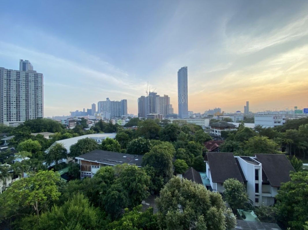 picture The Base Park West Sukhumvit 77   48.46 sq m  2 bedrooms, 1 bathroom  7th floor  Corner unit  Garden view - 12/12